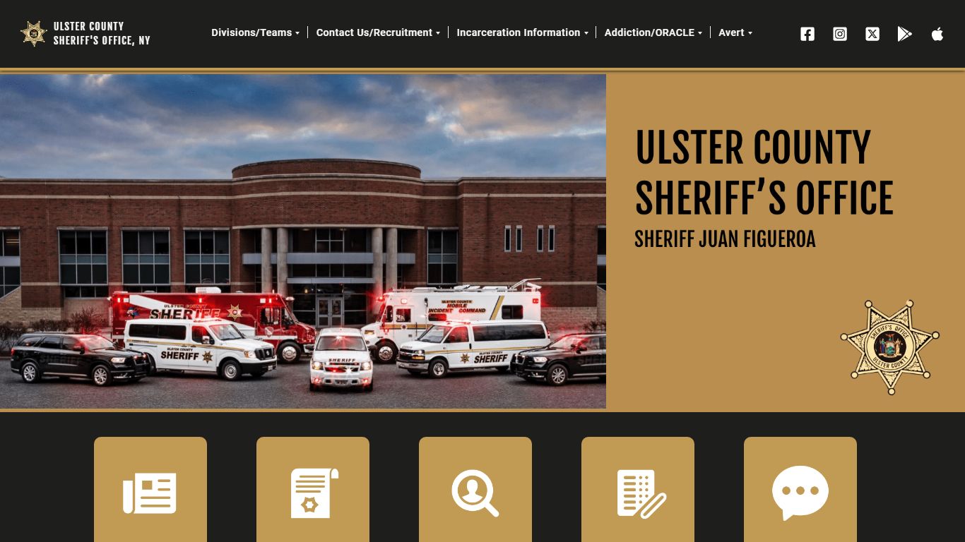 Ulster County Sheriff's Office, NY